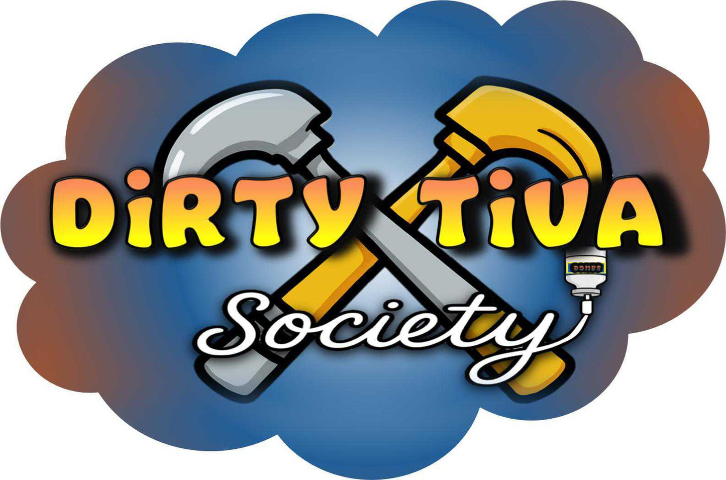 Dirty TIVA Society Sticker